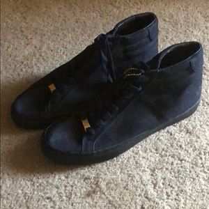 True Religion Hi-Top Denim Sneakers